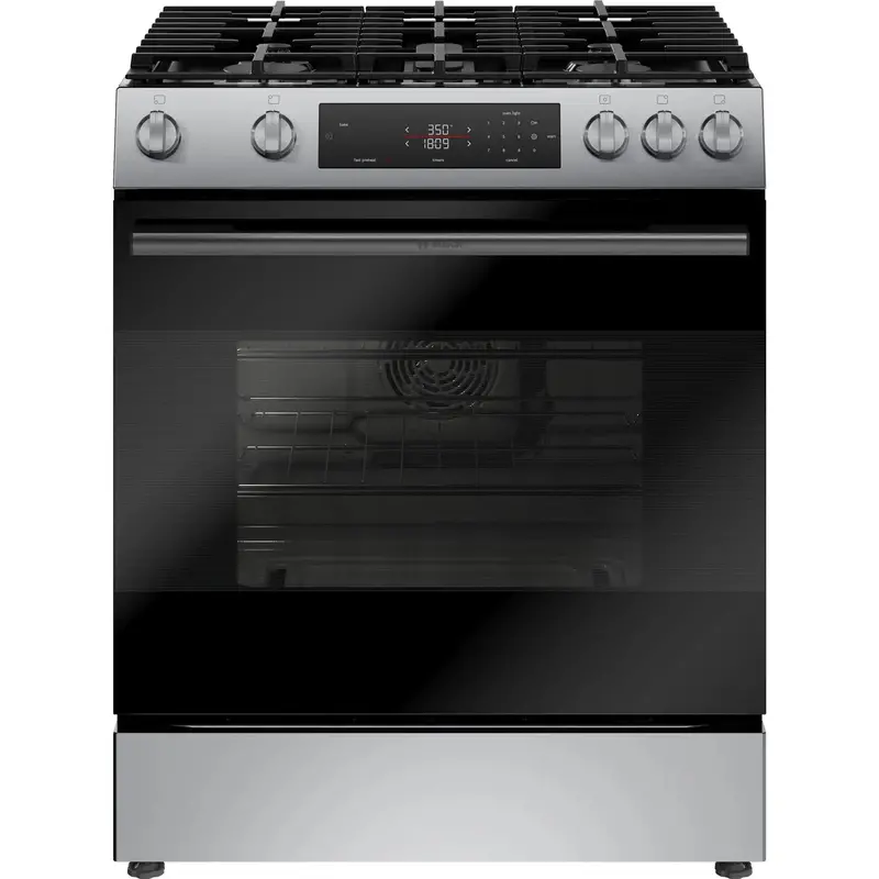 Bosch Hgf1050Muc 30" Slide-In Gas Range With Convection Oven 1