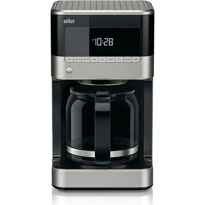 Braun Brewsense Digital Drip Coffee Maker With Auto-Shutoff Kf7150Bk 1