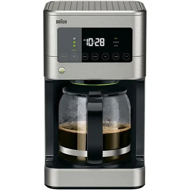 Braun Brewsense Touchscreen Drip Coffee Maker (De'Longhi Collaboration) Kf7370Si 1