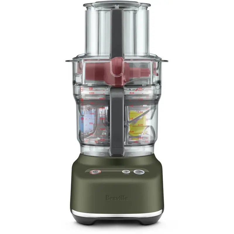 Breville 9-Cup Food Processor With Paradice Spiralizer Attachment – Stainless Steel Finish (Bfp638Olt1Bna1) 1