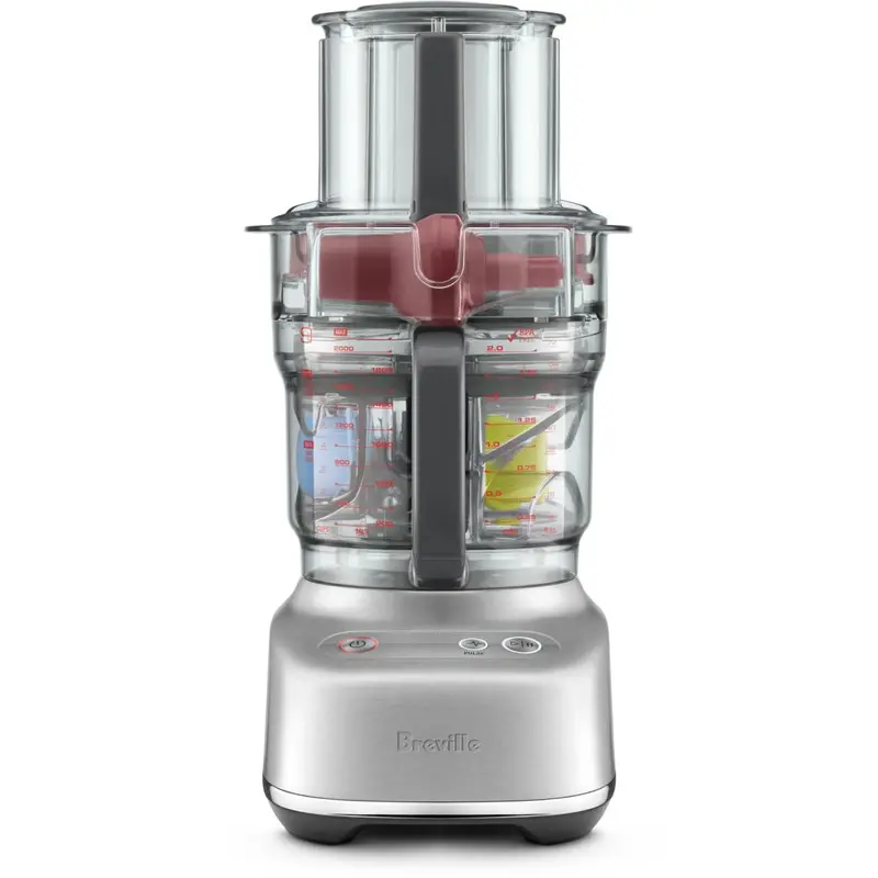 Breville 9-Cup Food Processor With Paradice Spiralizer – Black Stainless Steel (Bfp638Bss1Bna1) 1
