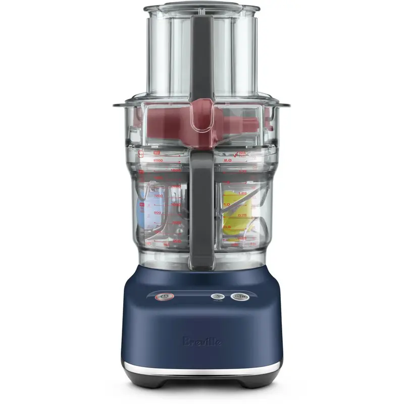 Breville 9-Cup Food Processor With Paradice Spiralizer – Deep Blue Finish (Bfp638Dbl1Bna1) 1