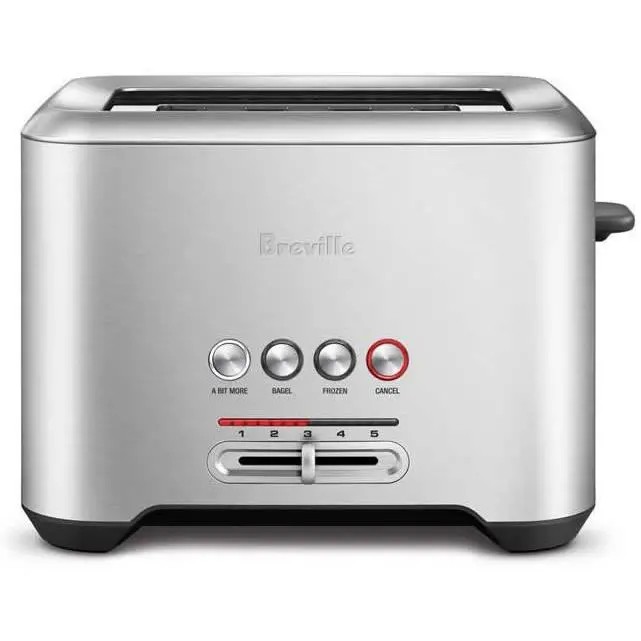 Breville A Bit More 2-Slice Toaster – Adjustable Browning Technology 1