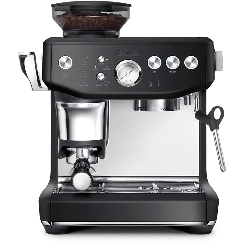 Breville Barista Express Impress Espresso Machine – Bronze Bes876Btr1Bna1 1