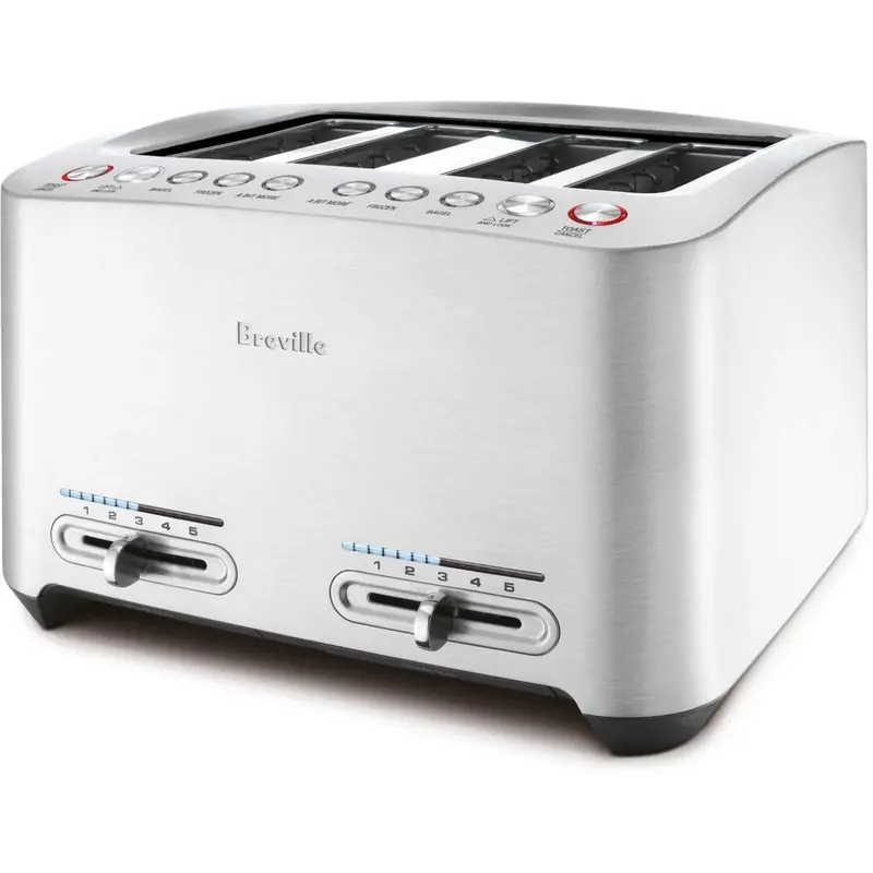 Breville Bta840Bss Smart Toaster – Die-Cast 4-Slice Toaster With Aroma Control & Shade Memory 1