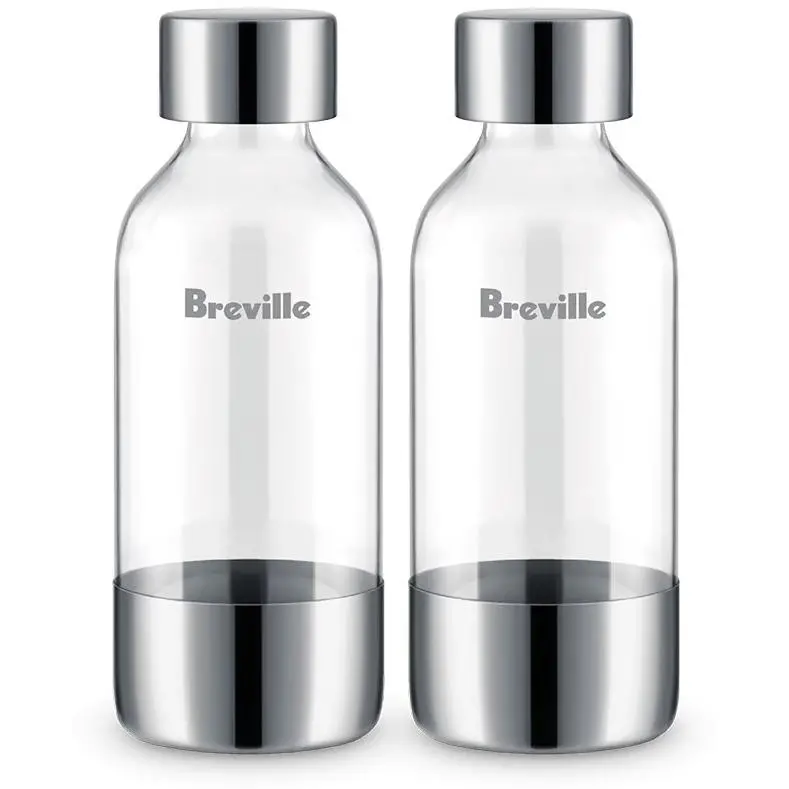 Breville Infizz 0.6L Reusable Carbonating Bottles – 2-Pack (Bca002Bss0Zna0) 1