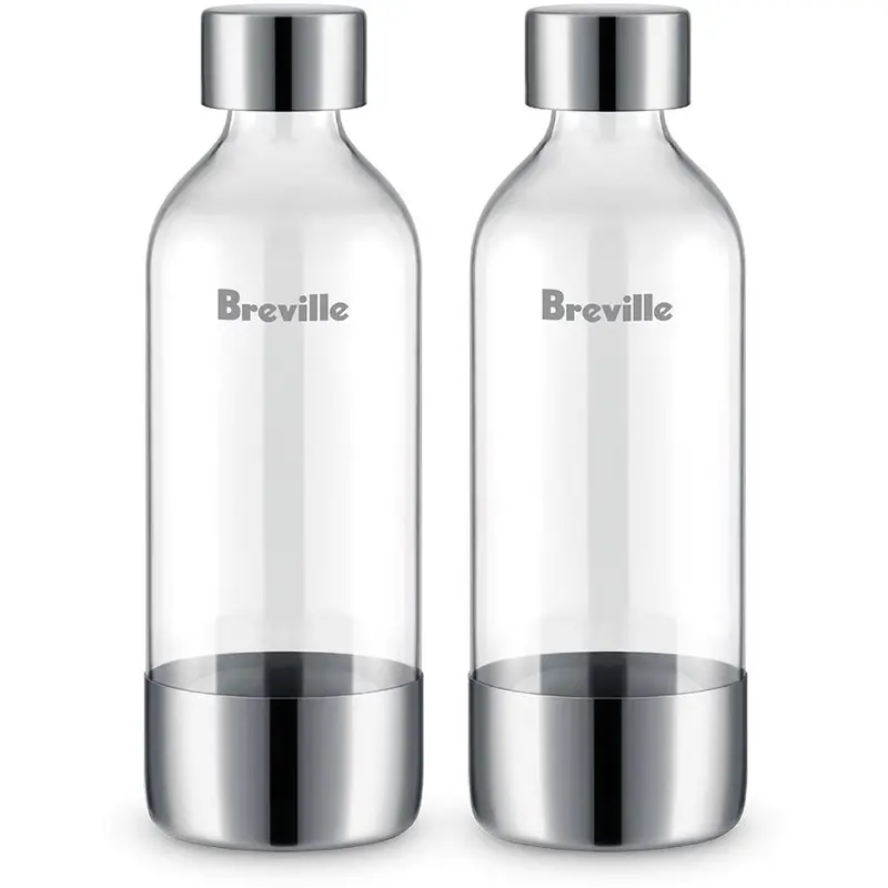 Breville Infizz 1L Reusable Carbonating Bottles – 2-Pack (Bca001Bss0Zna0) 1