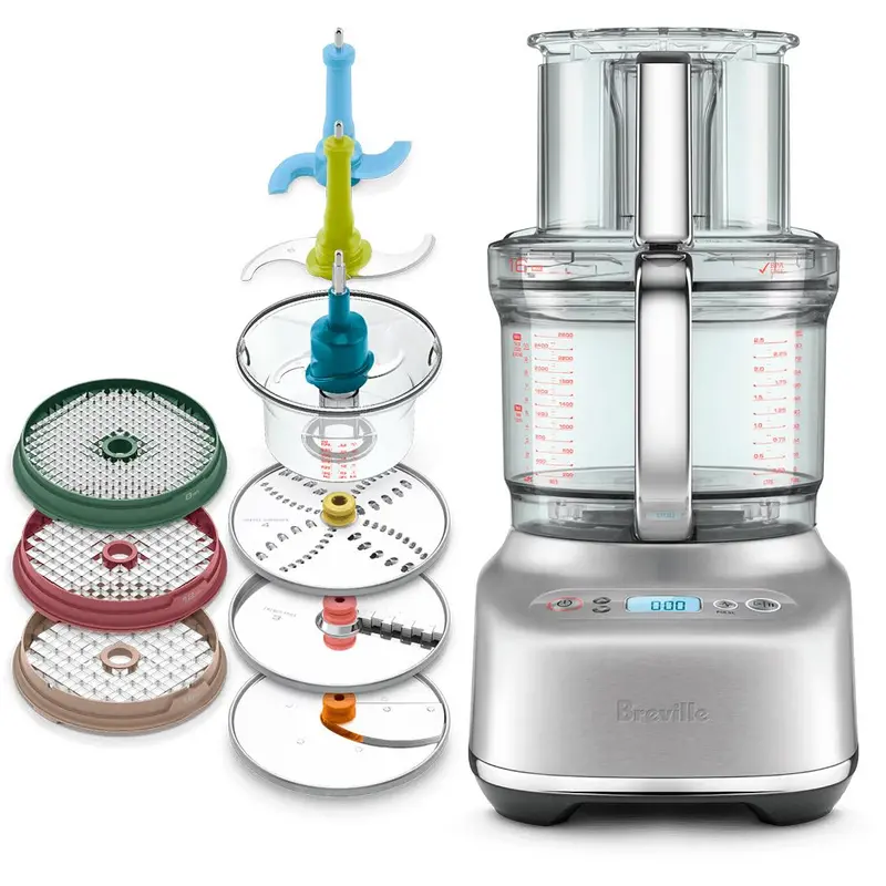 Breville The Paradice 16-Cup Food Processor – Stainless Steel Model Bfp838Bss1Bna1 1