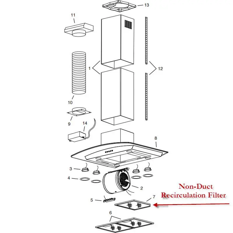 Broan S99527023 High-Efficiency Charcoal Filter – Enhanced Air Purification 1