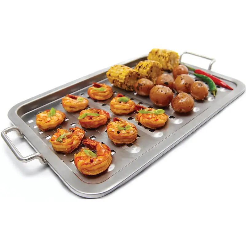 Broil King 69720 Stainless Steel Grill Topper – Multi-Function Cooking Surface 1