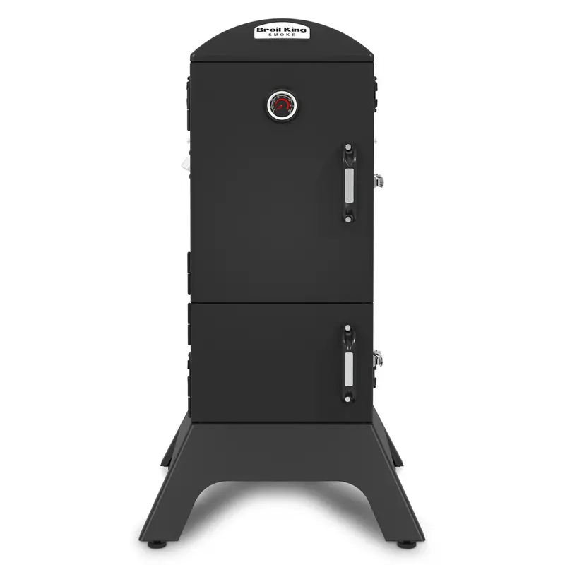 Broil King 923610 Smoke™ Cabinet Charcoal Smoker – Heavy-Duty Outdoor Grill 1