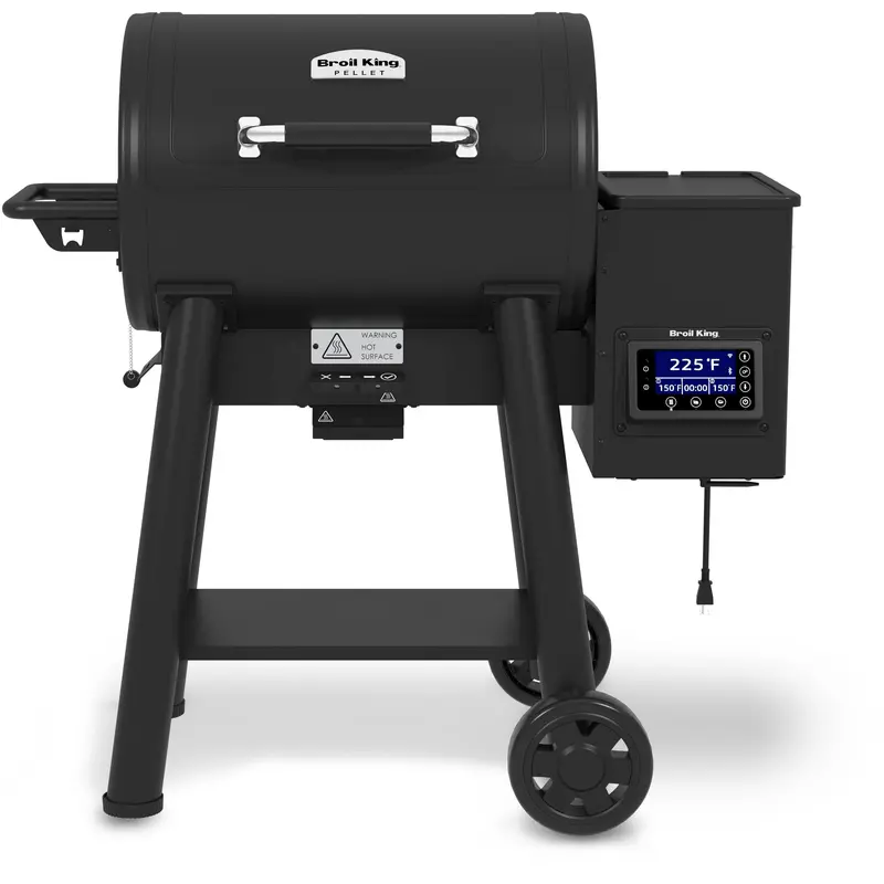 Broil King Crown Pellet 400 Ique Grill & Smoker – Compact Smart Pellet Cooking System 1