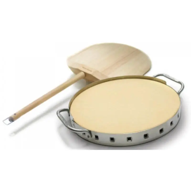 Broil King Stone Grill Cooking Set – Natural Lava Rock & Cast Iron Accessories (Model 69816) 1