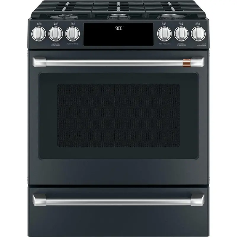 Café Cc2S900P3Md1 30-Inch Slide-In Dual Fuel Range With Warming Drawer 1