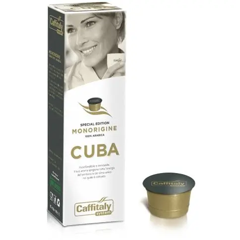 Caffitaly Monorigine Cuba Single-Origin Coffee Pods – 10-Pack 1