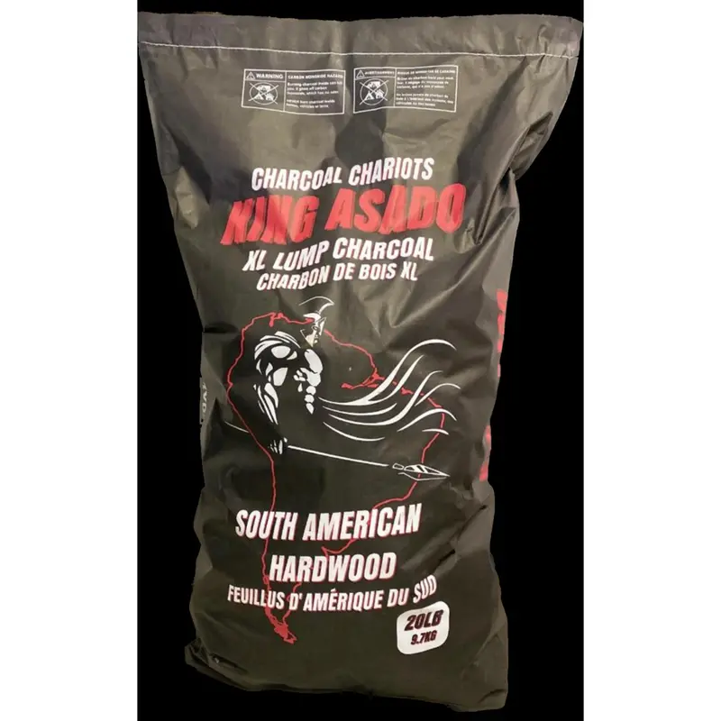 Charcoal Chariots King Asado Xl Hardwood Lump Charcoal (20 Lb) 1
