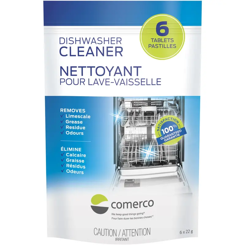 Comerco Dishwasher Cleaner Tablets – Effervescent Descaling & Deodorizing, 3322.10101 1