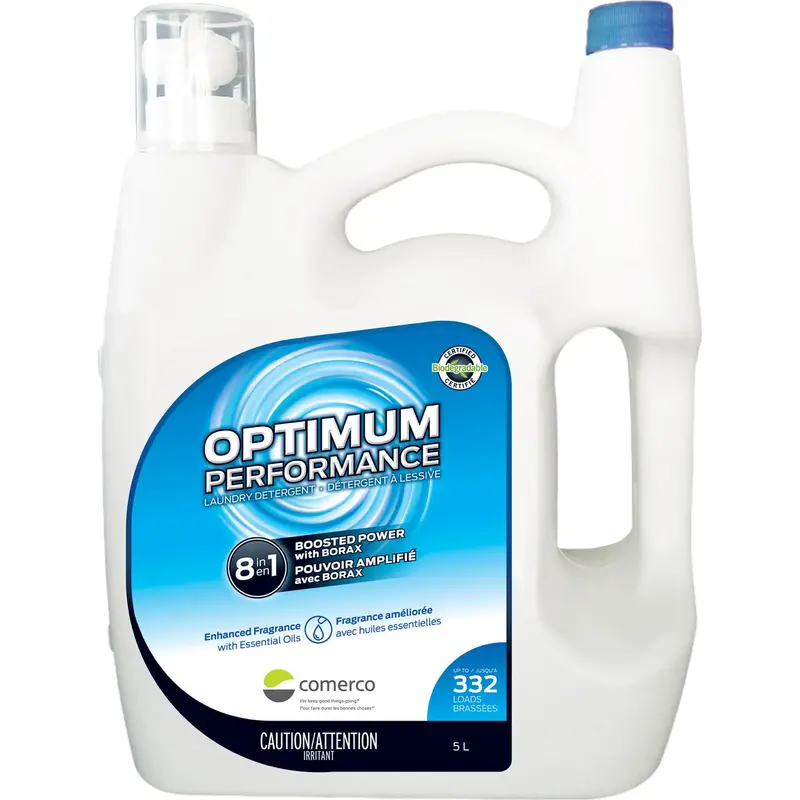 Comerco Optimum Performance High-Efficiency Laundry Detergent – 5L Container (3313.12201) 1
