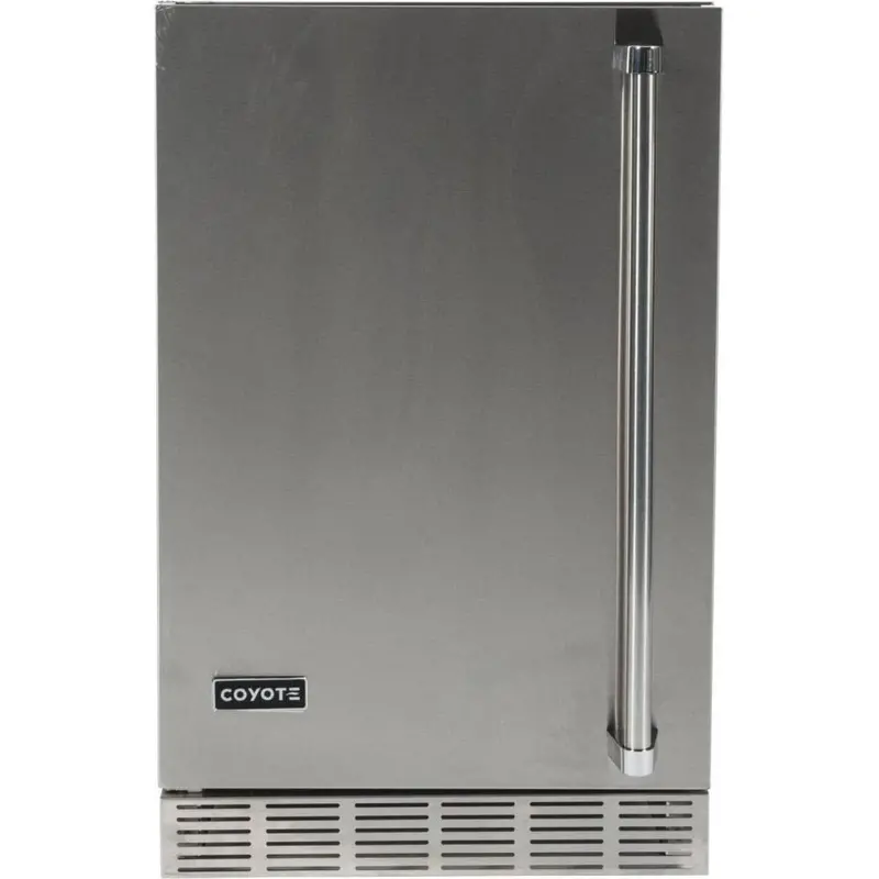 Coyote 21-Inch Outdoor All-Refrigerator – 4.1 Cu Ft, Left-Hand Hinge 1
