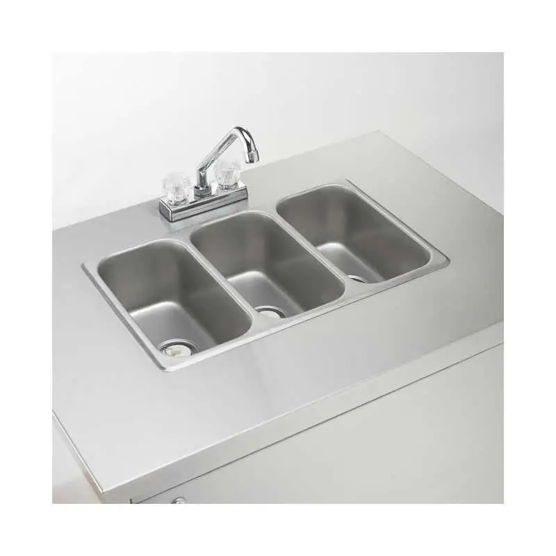Crown Verity Cv-Phs-3 Portable Outdoor Hot And Cold Water Sink Station 1