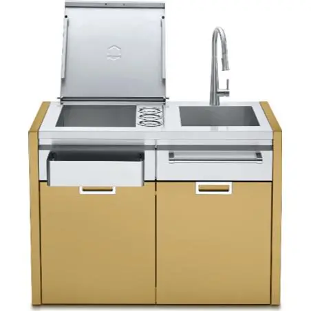 Crown Verity Ibc42Gc-1D Stainless Steel Single-Drawer Beverage Service Unit 1
