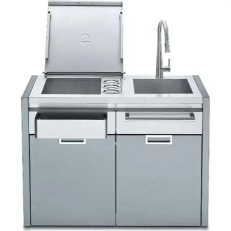 Crown Verity Ibc42Mm-Wh Matte Black Beverage Center With Hot Water Capability 1