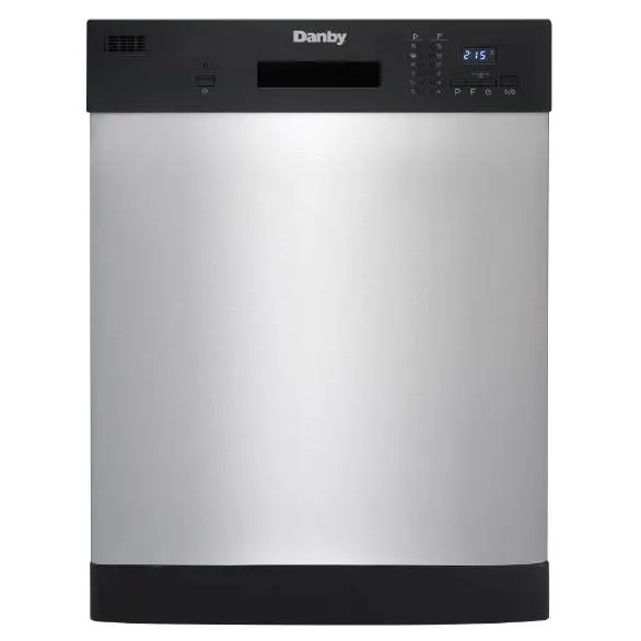 Danby Ddw2404Ebss 24-Inch Built-In Dishwasher – Stainless Steel 1