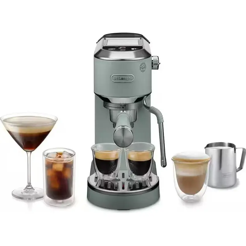 De'Longhi Ec890.Gr Dedica Duo Espresso Maker – Graphite Finish 1
