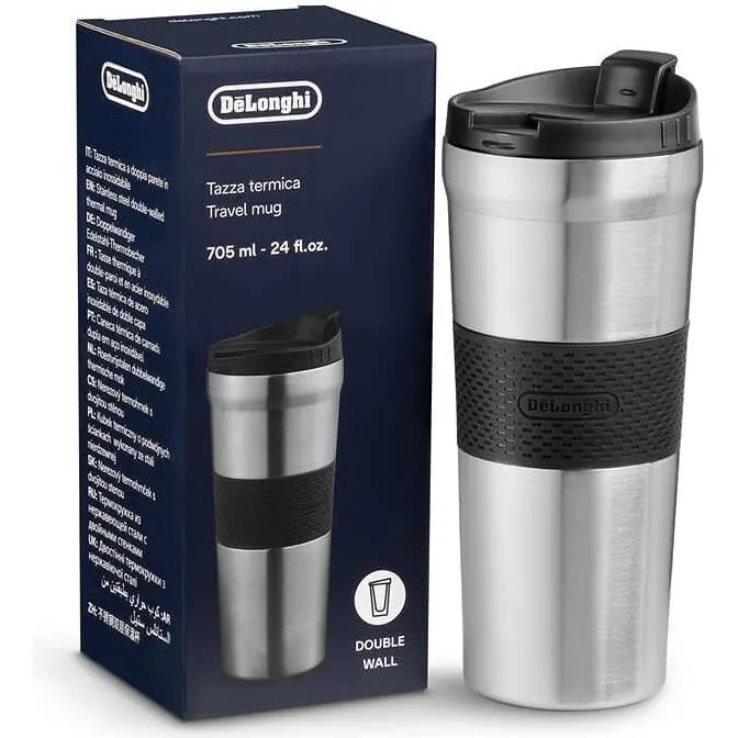 De'Longhi Thermal Travel Mug – 705 Ml Vacuum-Insulated Design (Dlsc083) 1