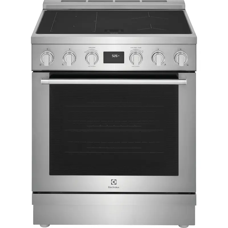 Electrolux 30-Inch Freestanding Induction Range – Sleek Electric Cooktop (Ecfi3068As) 1