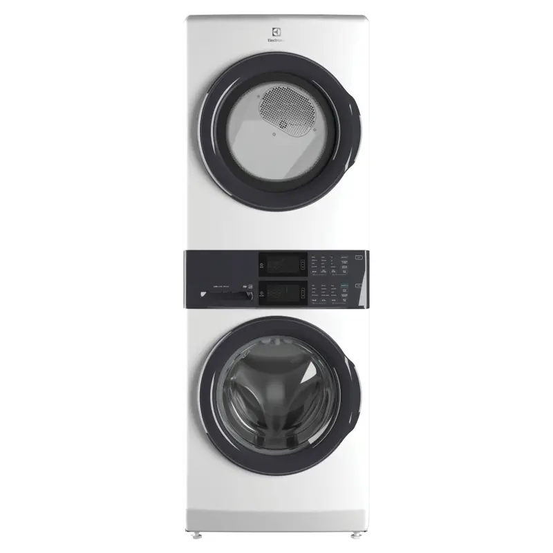 Electrolux Stacked Laundry Center – 27-Inch Electric Washer/Dryer Elte730Caw 1