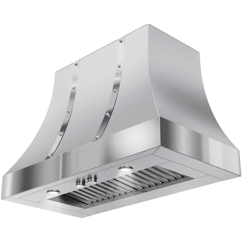 Elica Eorx36Ss Disegno Series Oristano 36" Stainless Steel Hood Shell 1