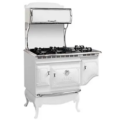 Elmira 45-Inch Freestanding Gas Range In White (Model 1867-W) 1