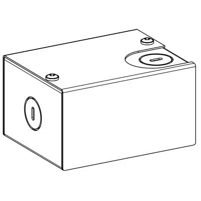 Faber 2-Port Wiring Box Kit For Range Hoods Wirebox2 1