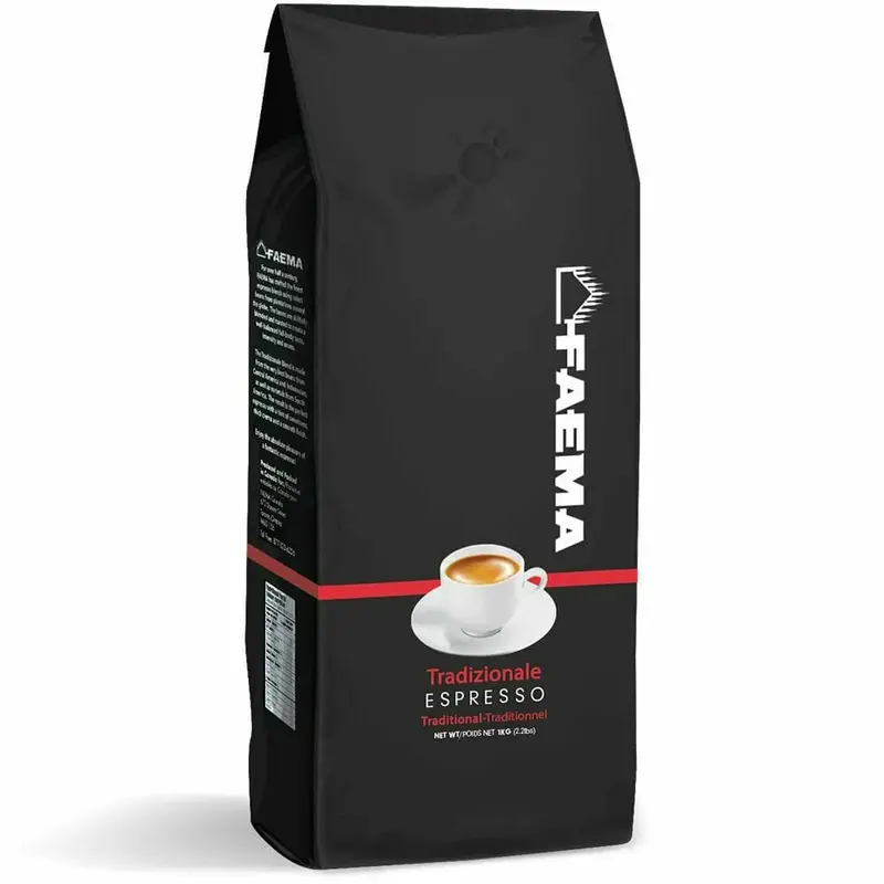 Faema Tradizionale Espresso Beans – 1Kg Rich, Creamy Traditional Blend, F0210077200 1
