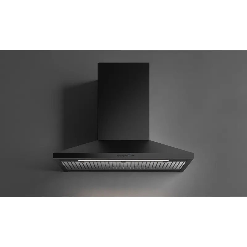 Falmec Vulcano Plus Nrs 30" Wall-Mount Hood – Matte Black Fnvux30W6Mb-R 1