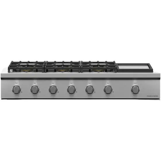 Fisher & Paykel Cpv3-486Gd-L 48-Inch Gas Rangetop With Integrated Griddle 1