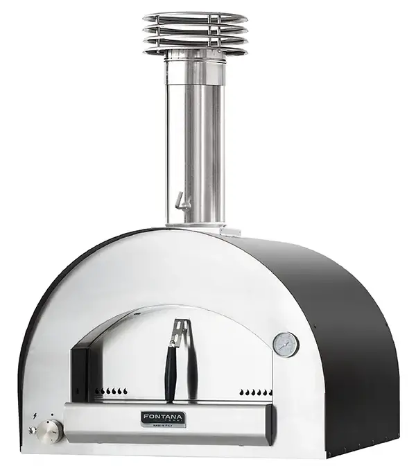 Fontana Forni Ftnap-H-A Napoli Propane & Wood Countertop Pizza Oven 1
