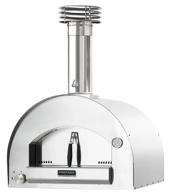 Fontana Forni Ftnap-H-S Napoli Propane & Wood Countertop Pizza Oven 1