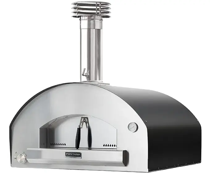 Fontana Forni Ftrom-H-A Roma Propane & Wood Countertop Pizza Oven (Napoli Style) 1