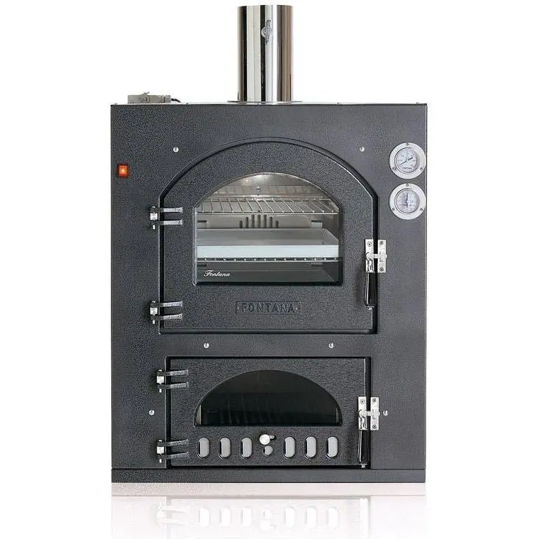Fontana Forni Inc Ca-Inc-80X65Q Built-In Outdoor Wood Pizza Oven 1