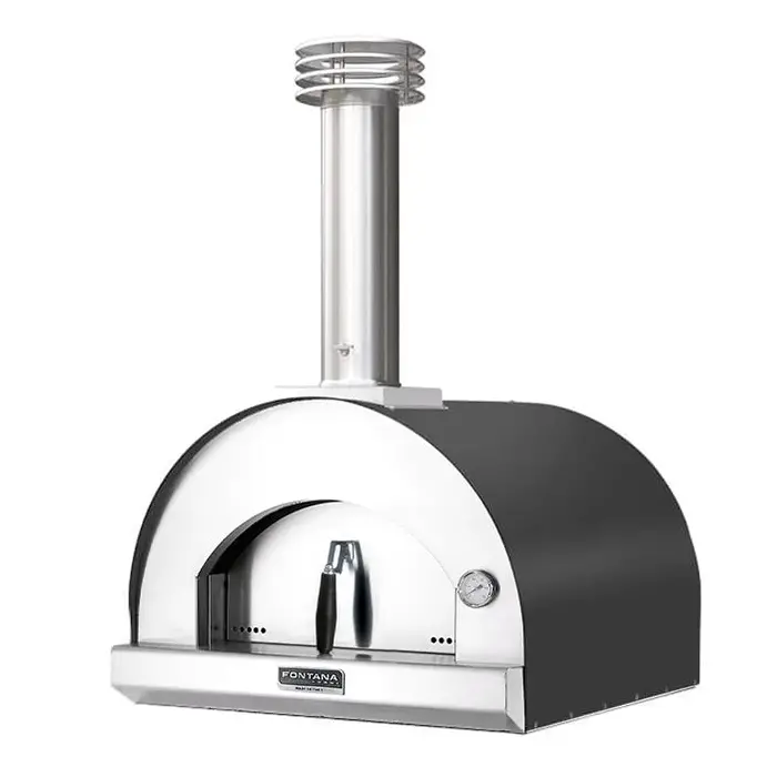 Fontana Forni Margherita Ftmar-A – All-Stainless Countertop Wood Pizza Oven 1