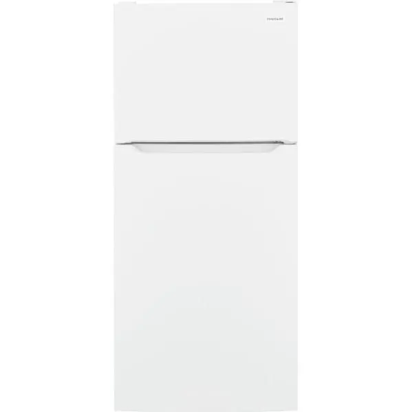 Frigidaire 30-Inch Top-Freezer Refrigerator Frte1835Aw – Garage-Ready, 18 Cu. Ft. 1