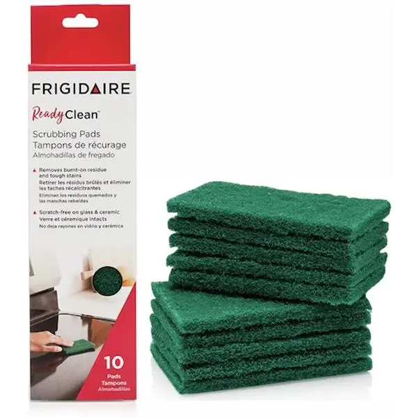 Frigidaire Readyclean™ Heavy-Duty Scrubbing Pads – 10-Pack (10Ffscrb01) 1