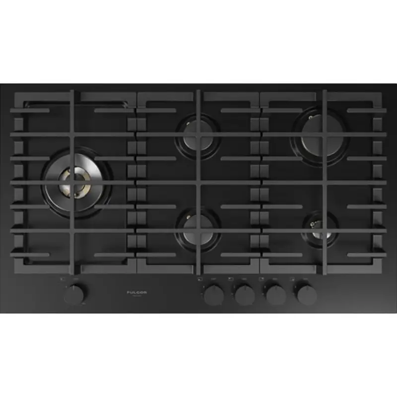 Fulgor Milano F4Megk36Mb1 36-Inch Premium Matte Black Gas Cooktop 1