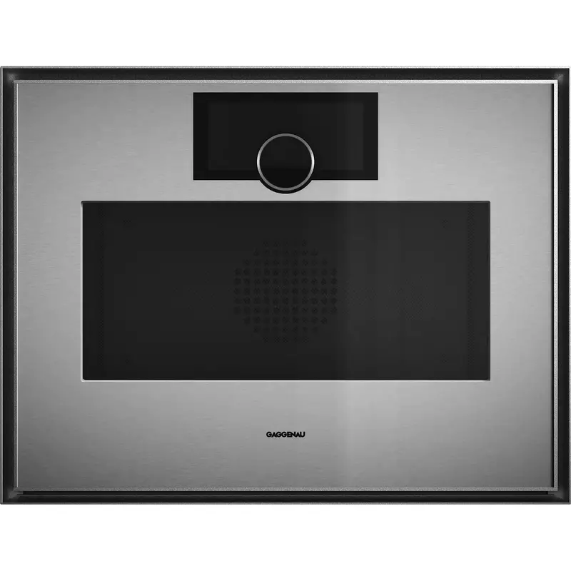 Gaggenau 24" Combi Microwave Oven – Integrated Black Stainless Gm450720 1