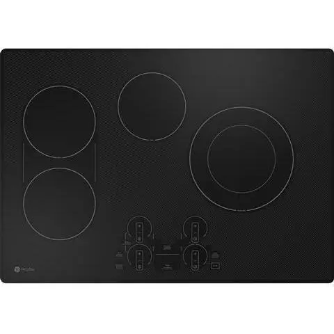 Ge Profile 30" Wi-Fi-Enabled Built-In Electric Cooktop (Pep7030Dtbb) 1