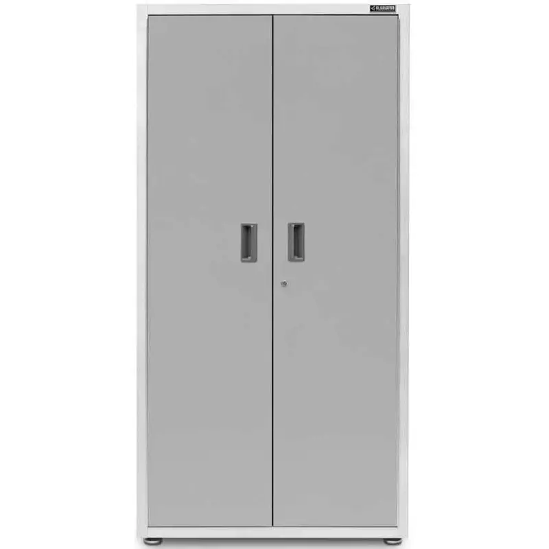 Gladiator Galg36Kdzw Standard Garage Storage Cabinet – White 1