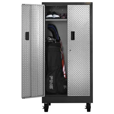 Gladiator Garageworks Pre-Assembled Tall Gearlocker – 30" Wide, Rustic Gray Finish (Gatl302Drg) 1