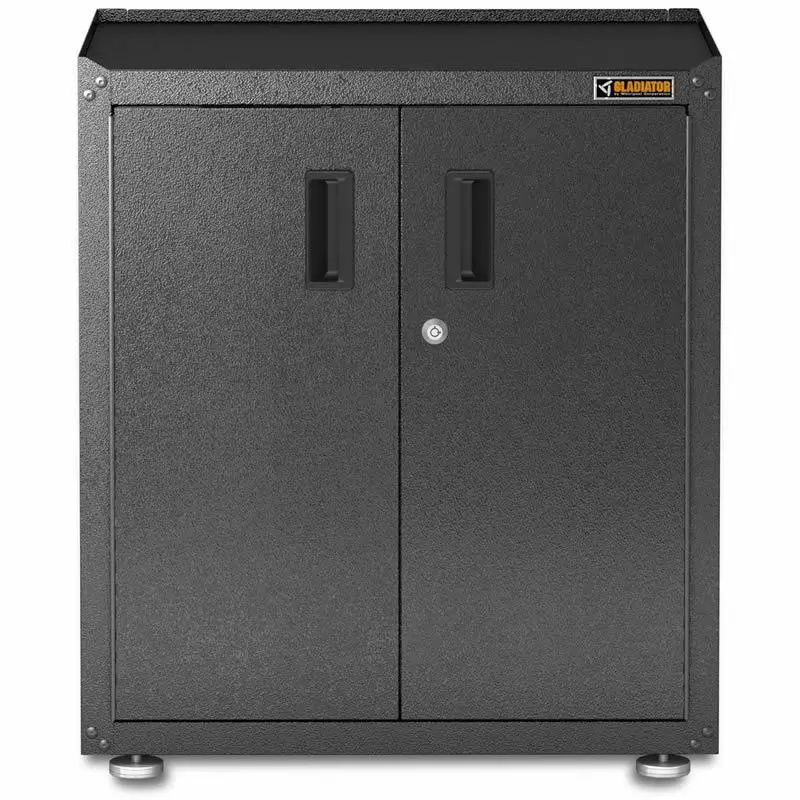 Gladiator Garageworks Standard-Depth Garage Cabinet – 28" Deep, Flat Espresso Finish (Gagb28Fdesg) 1